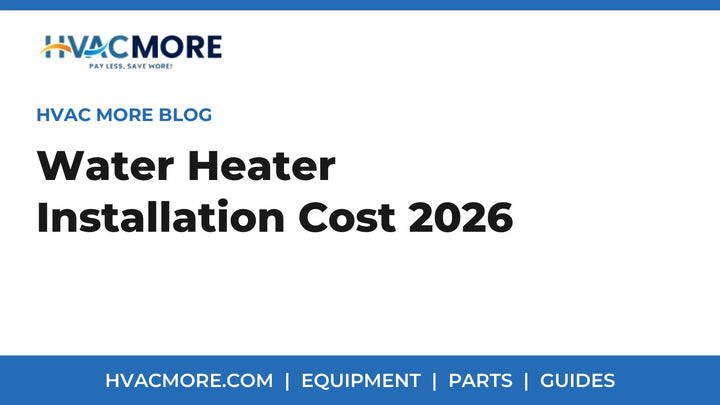 Average Water Heater Installation Cost in the US (2026)