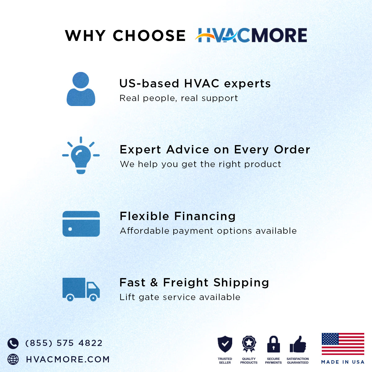 Why choose HVAC MORE