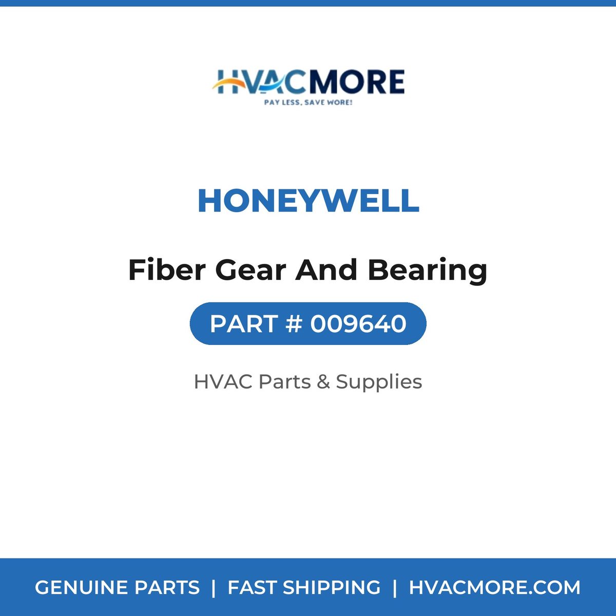 Honeywell Fiber Gear And Bearing 009640
