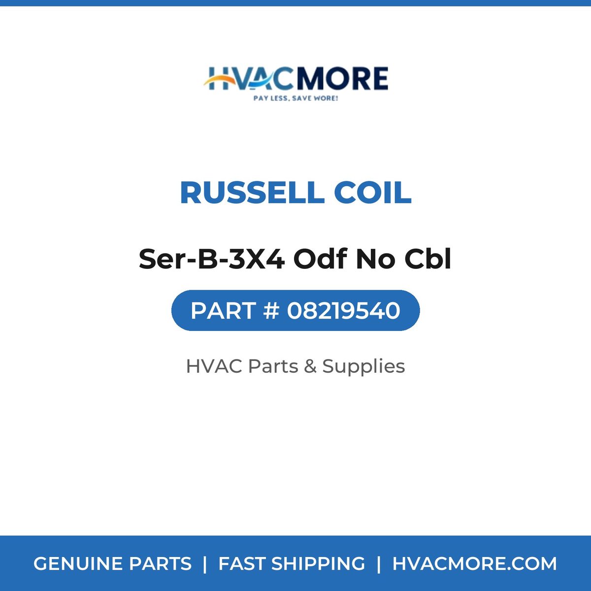 Russell Coil Ser-B-3X4 Odf No Cbl 08219540