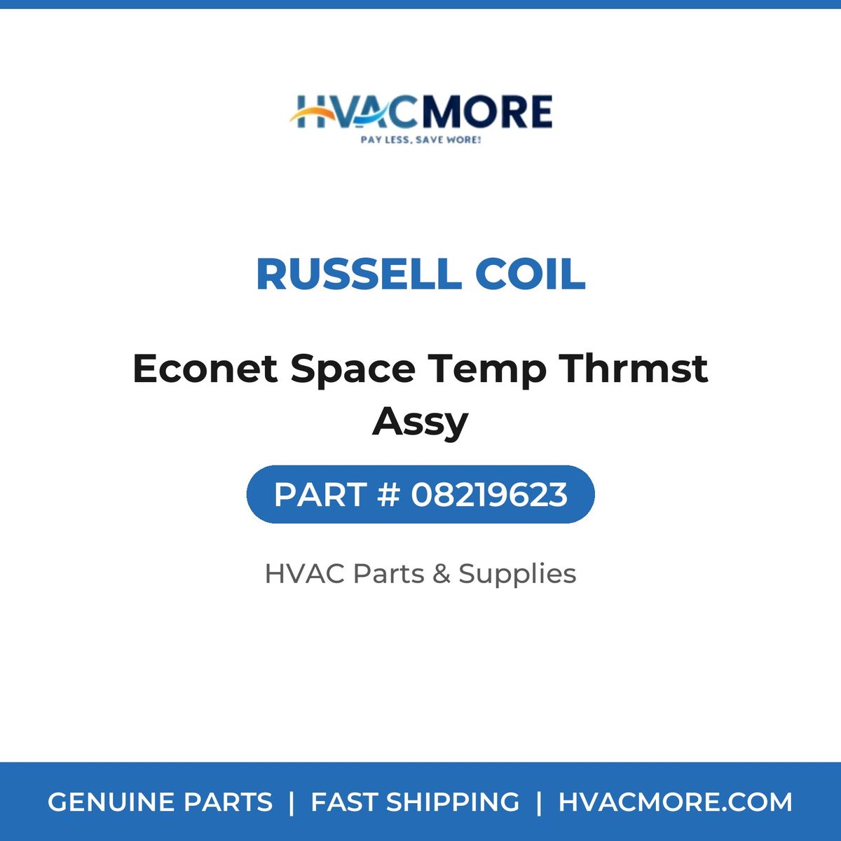 Russell Coil Econet Space Temp Thrmst Assy 08219623