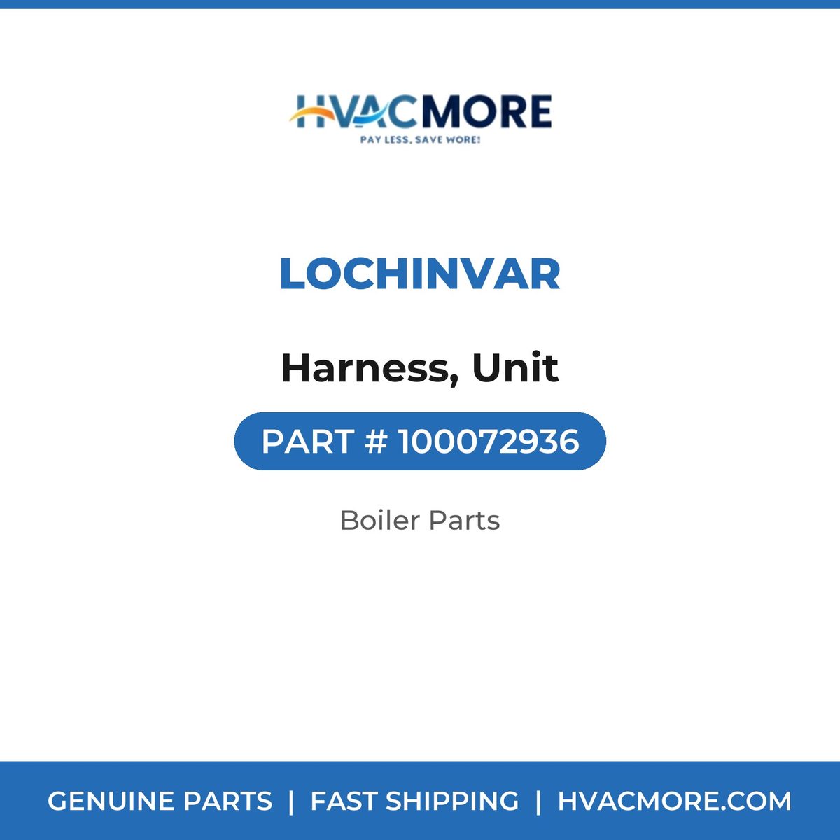 Lochinvar Harness, Unit 100072936