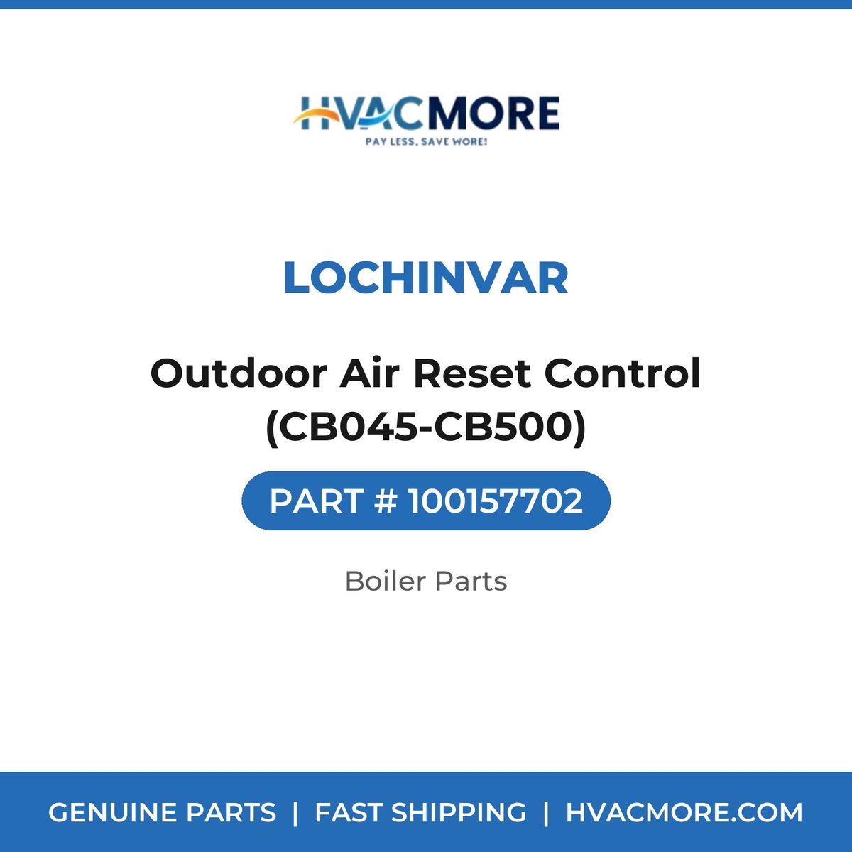 Lochinvar Outdoor Air Reset Control (CB045-CB500) 100157702