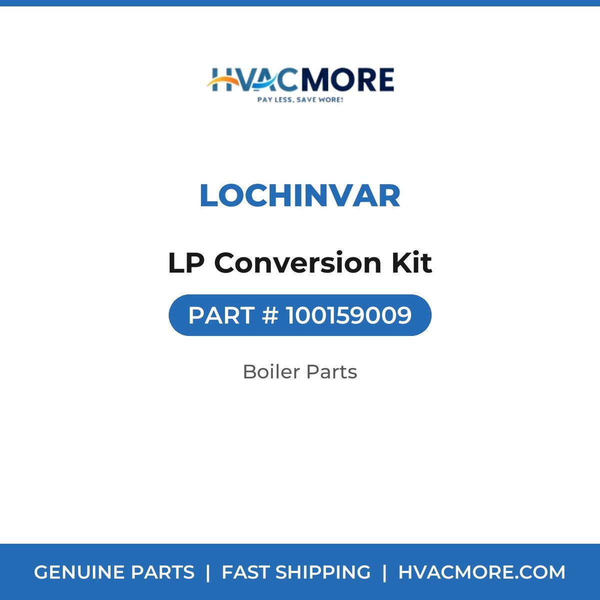 Lochinvar LP Conversion Kit 100159009