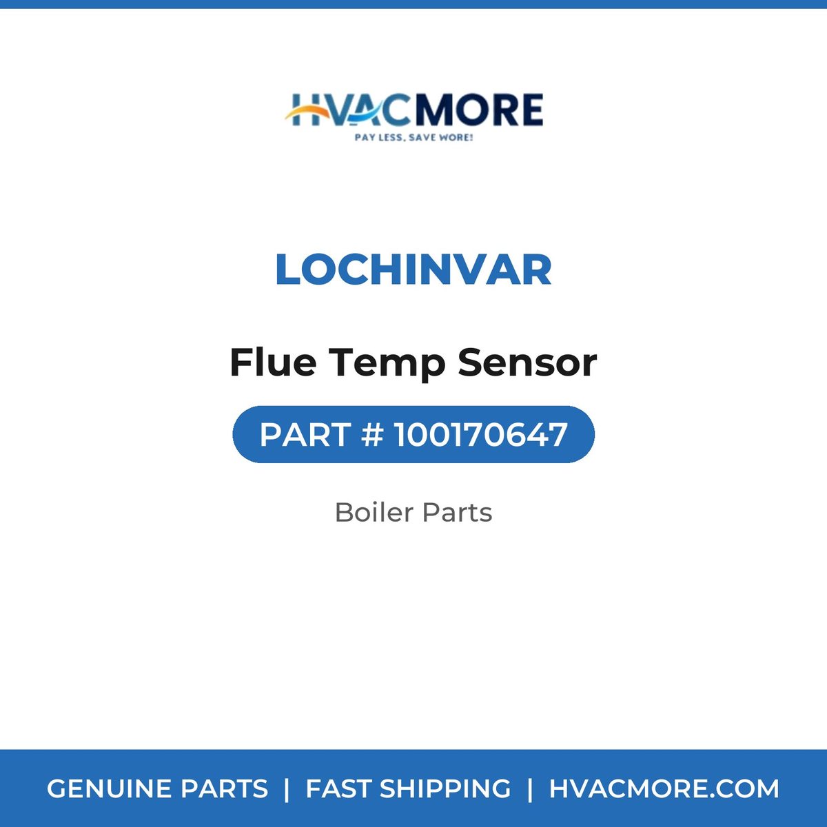 Lochinvar Flue Temp Sensor 100170647