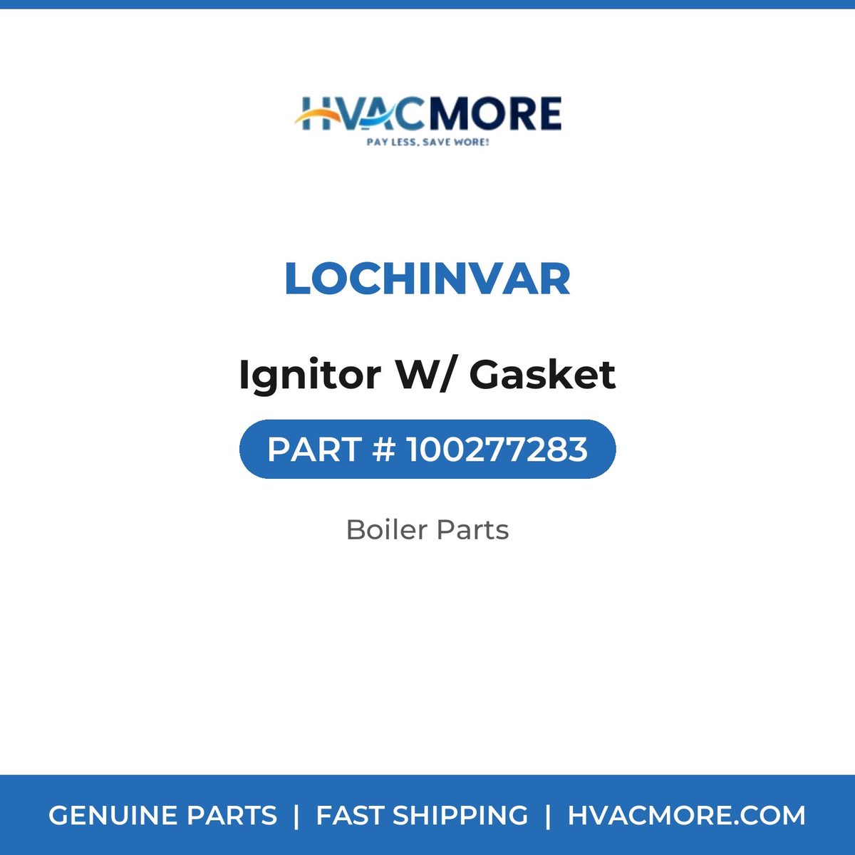 Lochinvar Ignitor W/ Gasket 100277283