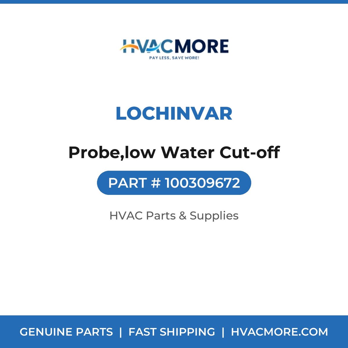 Lochinvar Probe,low Water Cut-off 100309672