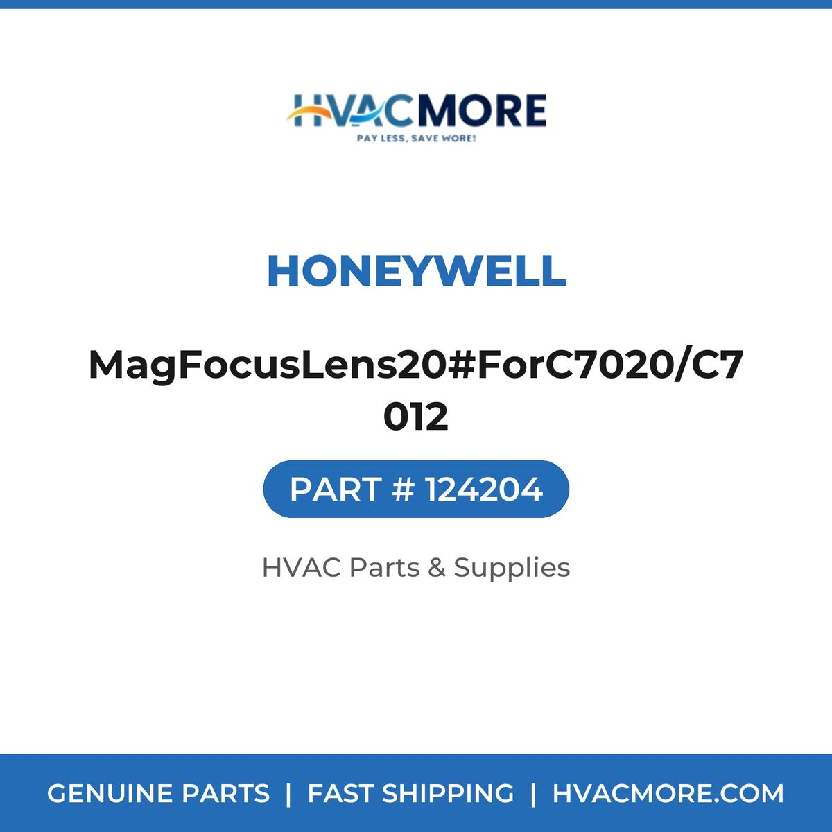 Honeywell MagFocusLens20#ForC7020/C7012 124204