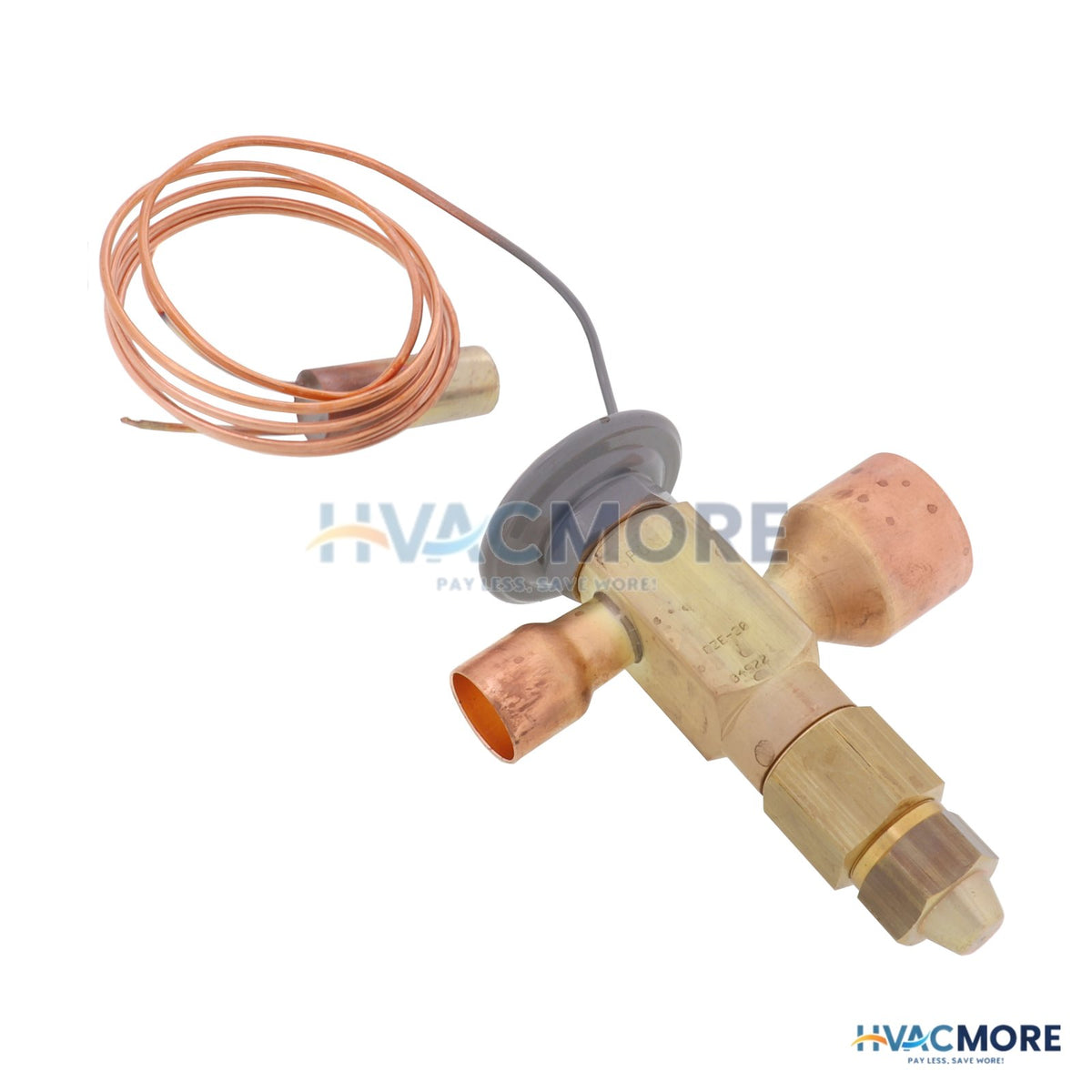 Sporlan OZE-20-GA 7/8" x 1-3/8" ODF Thermal Expansion Valve W/ 60" Capillary (20 Ton) 125428