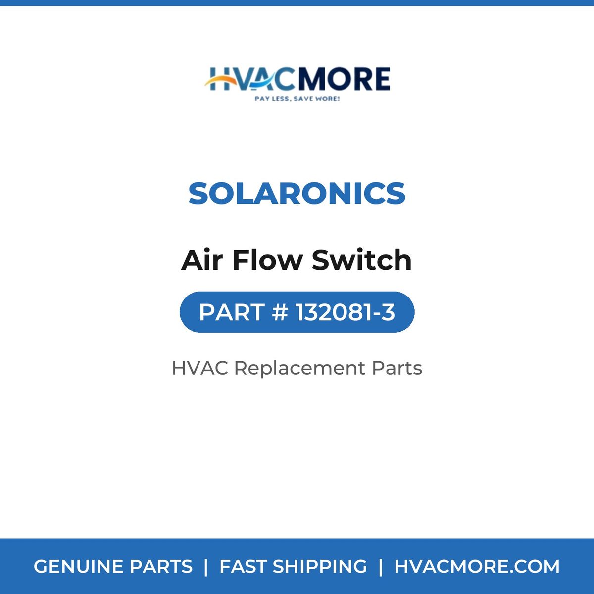 Solaronics Air Flow Switch 132081-3