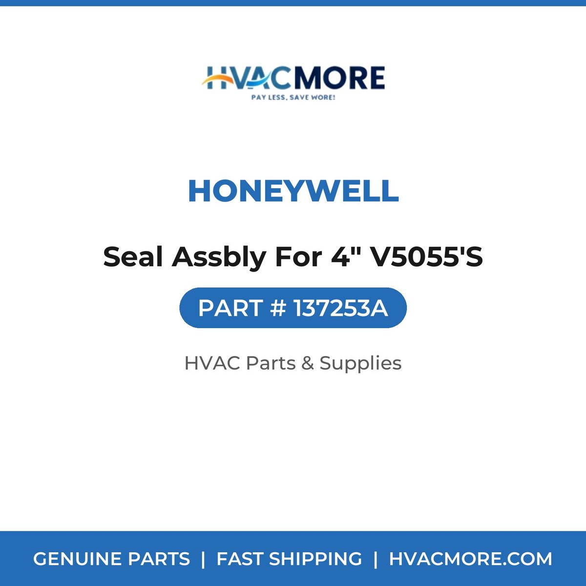 Honeywell Seal Assbly For 4" V5055'S 137253A
