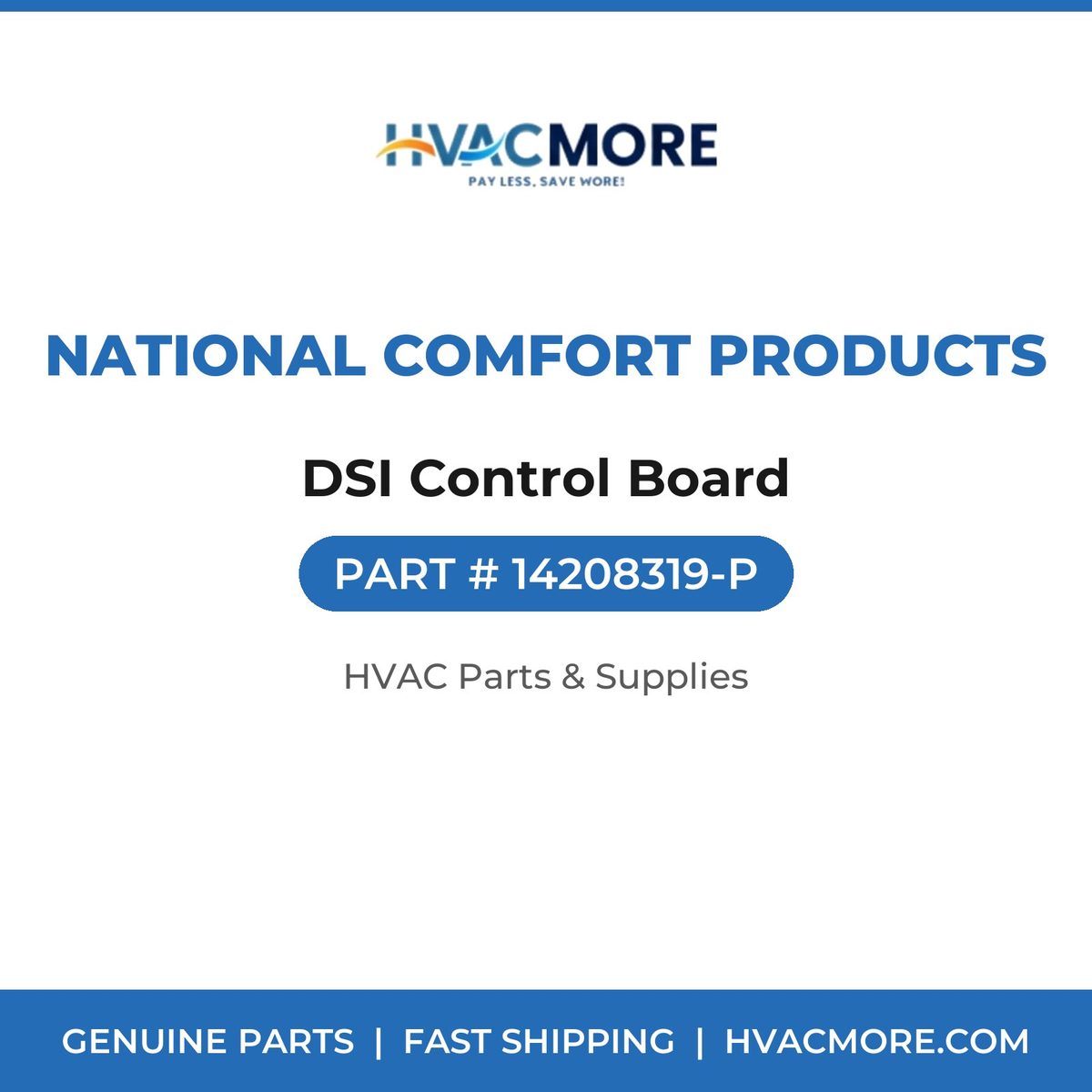 National Comfort Products DSI Control Board 14208319-P