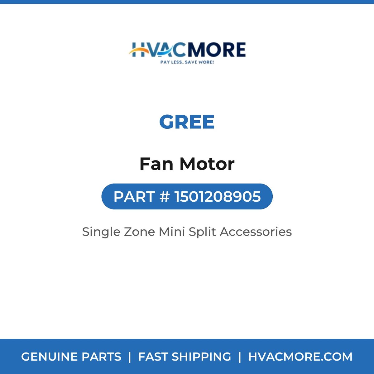 GREE Fan Motor 1501208905