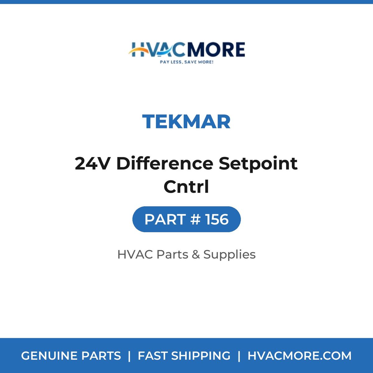 tekmar 24V Difference Setpoint Cntrl 156