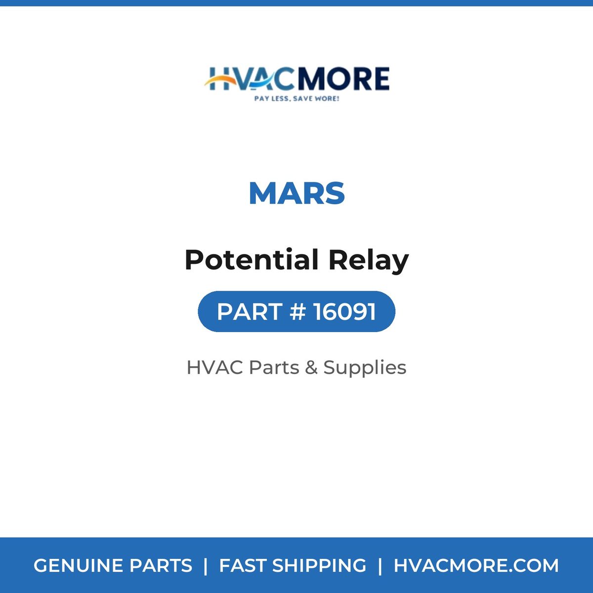 MARS Potential Relay 16091