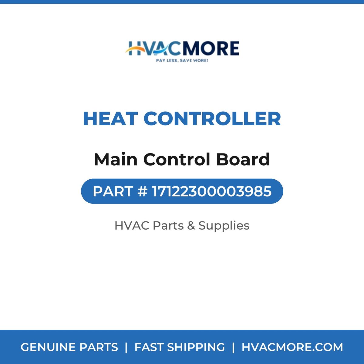 Heat Controller Main Control Board 17122300003985