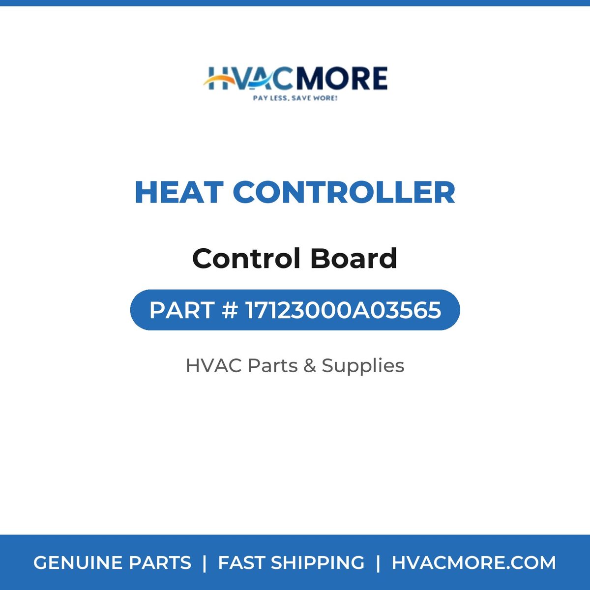 Heat Controller Control Board 17123000A03565