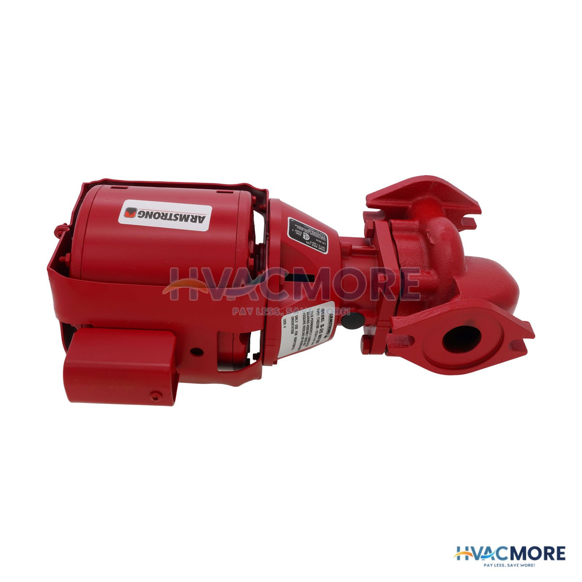 Armstrong Pumps S-25 BF Cast Iron In-Line Pump, 1/12 HP 174031MF-013