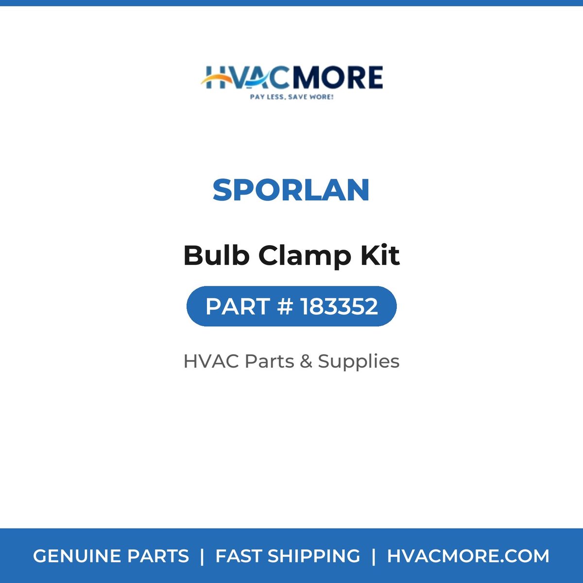 Sporlan Bulb Clamp Kit 183352