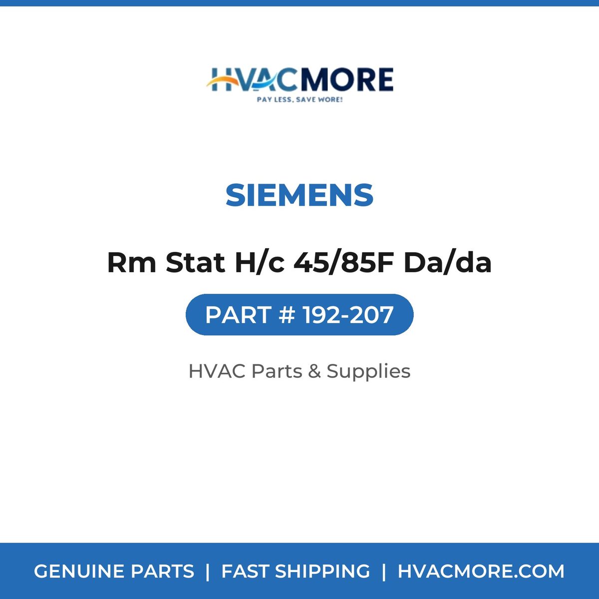 Siemens Rm Stat H/c 45/85F Da/da 192-207