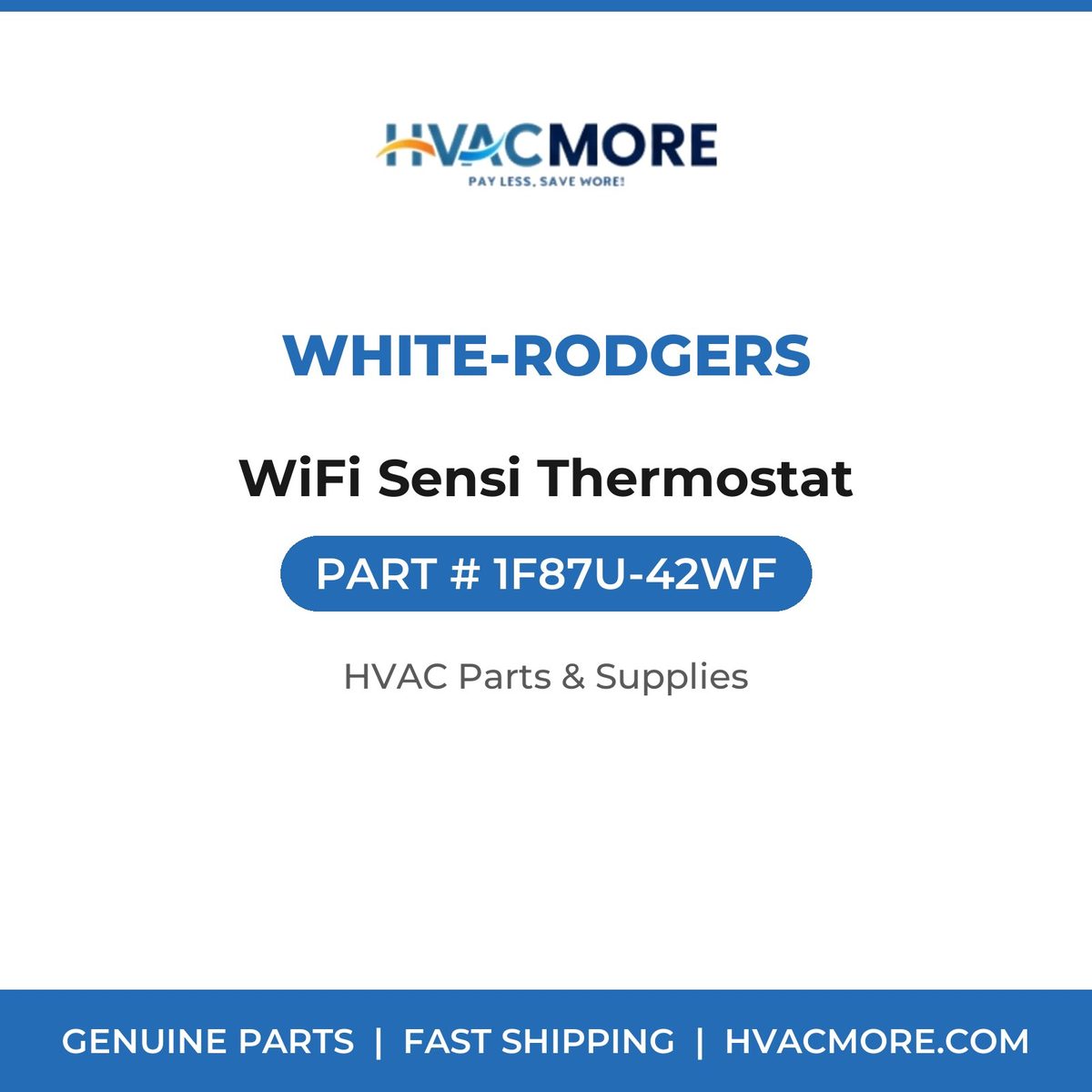 White-Rodgers WiFi Sensi Thermostat 1F87U-42WF