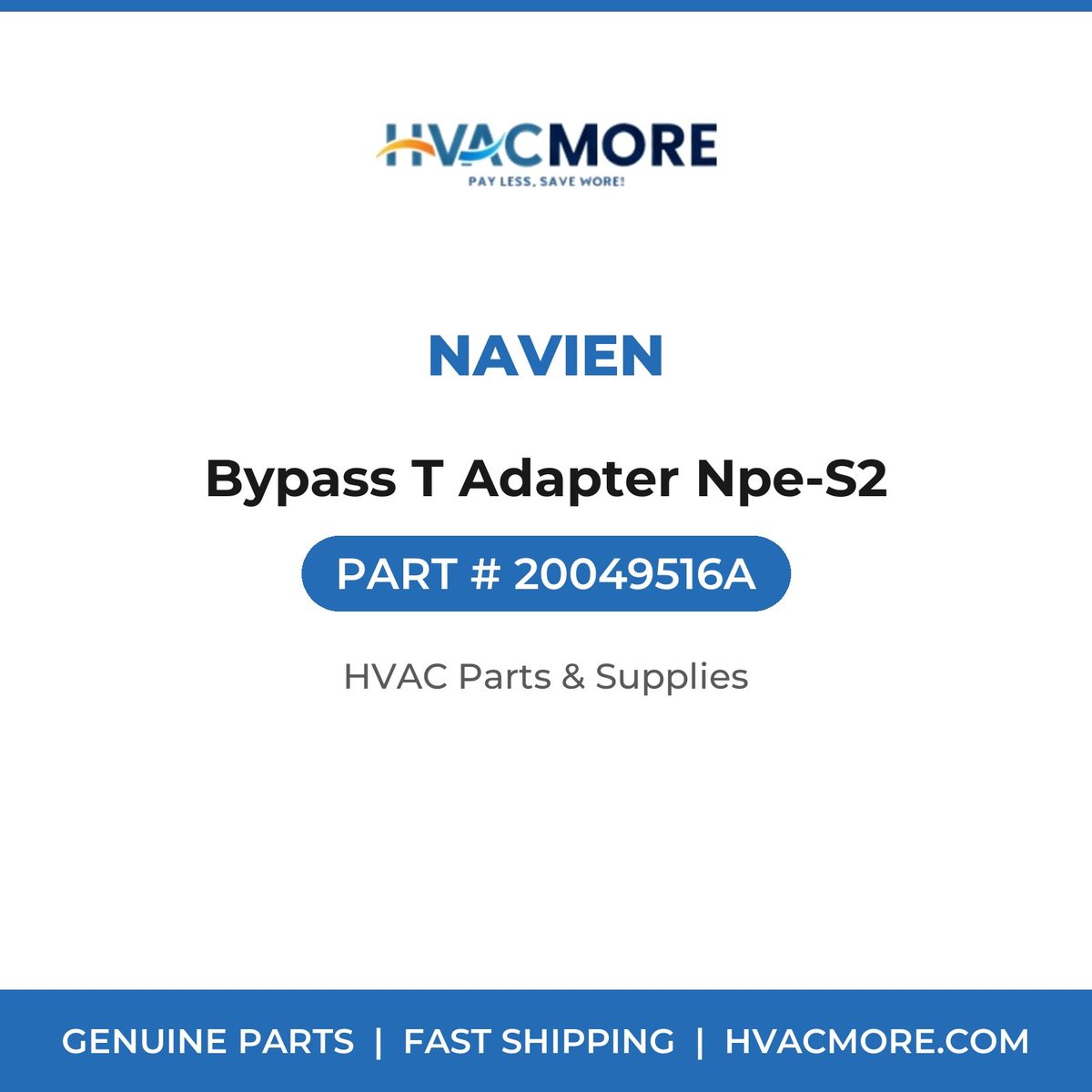 Navien Bypass T Adapter Npe-S2 20049516A