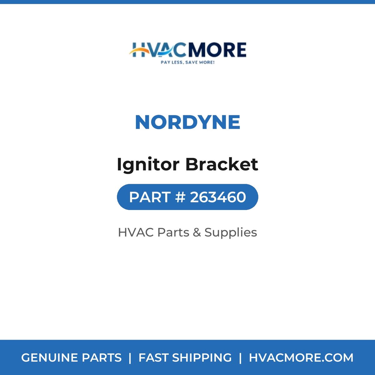Nordyne Ignitor Bracket 263460