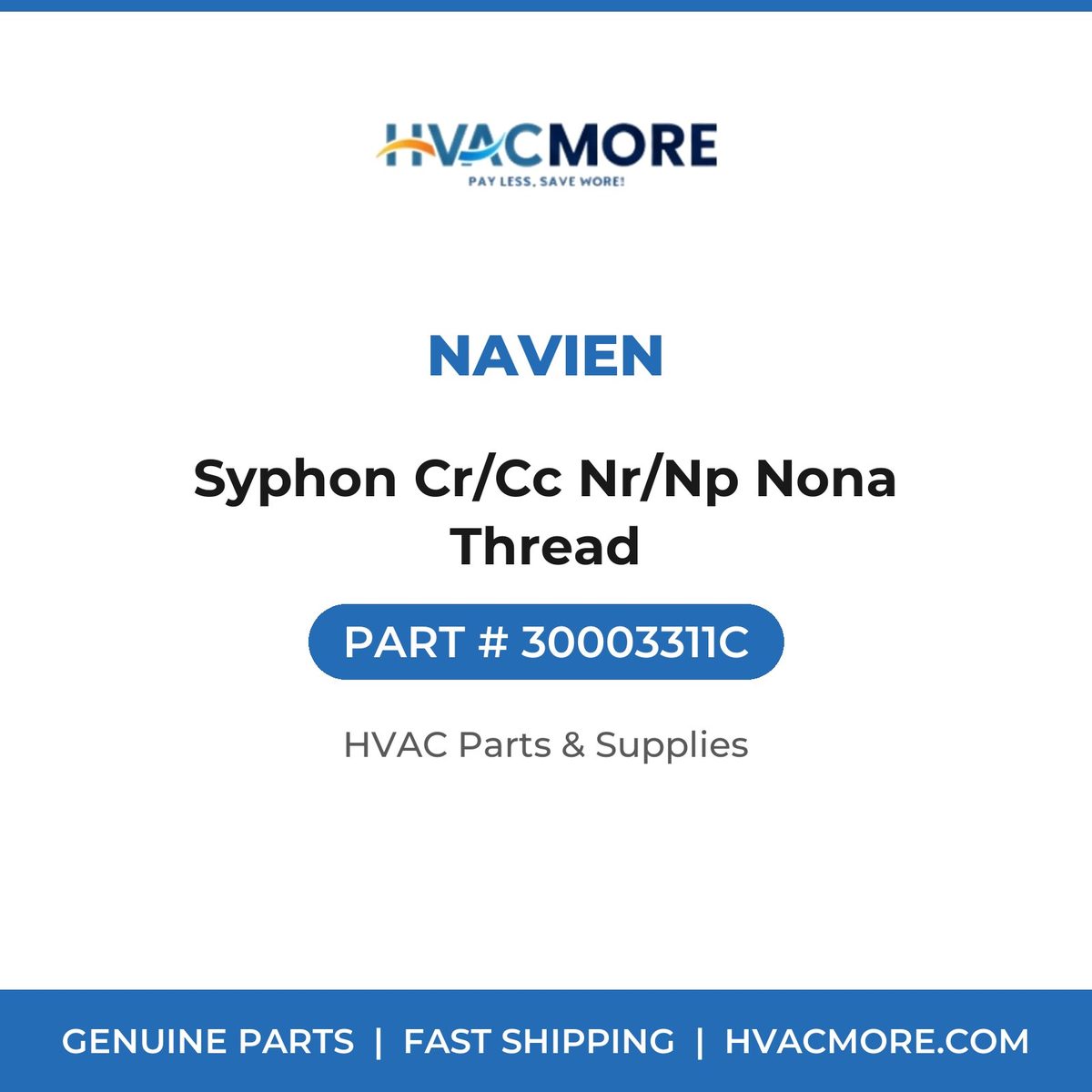 Navien Syphon Cr/Cc Nr/Np Nona Thread 30003311C