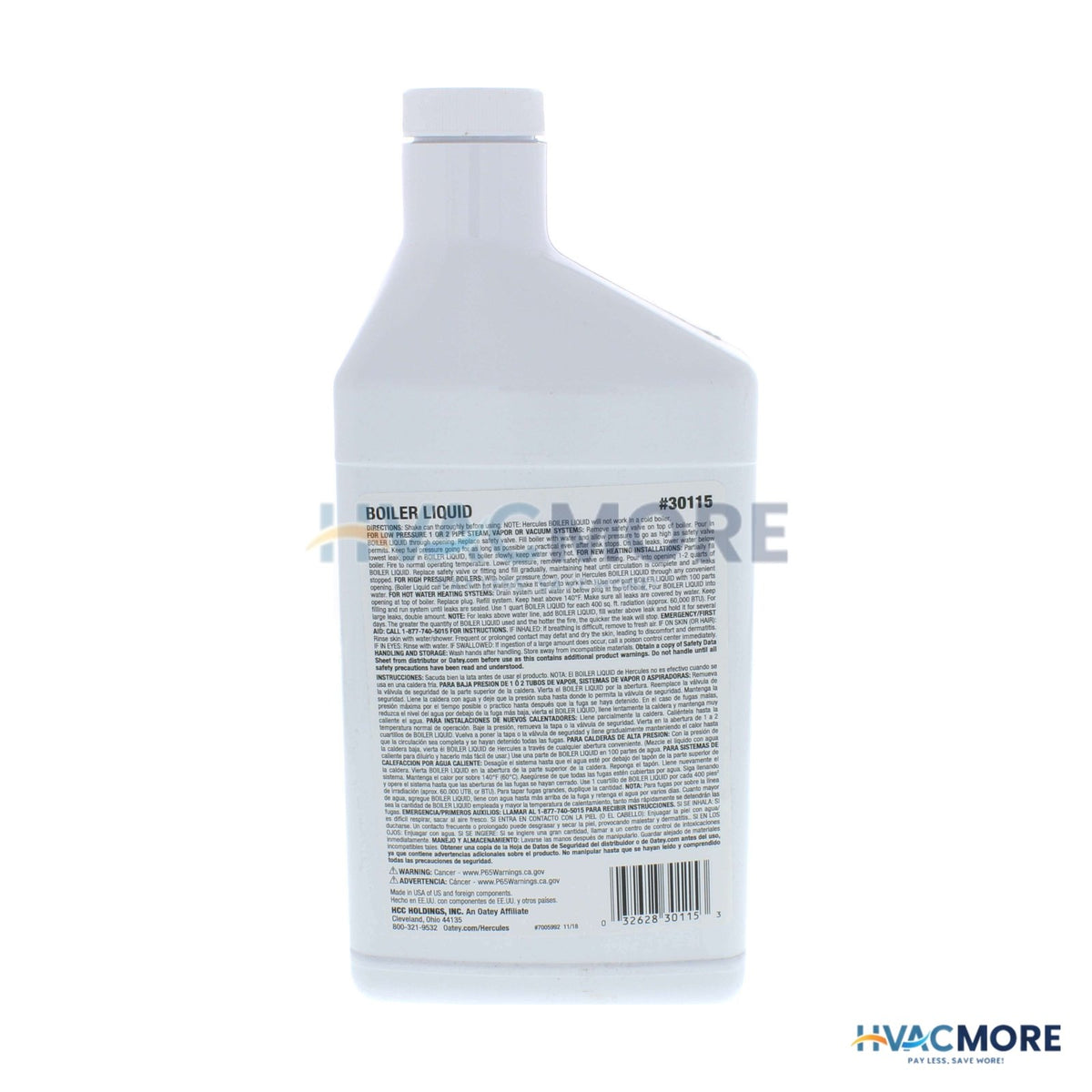 Hercules 1 qt. Boiler Liquid 30115