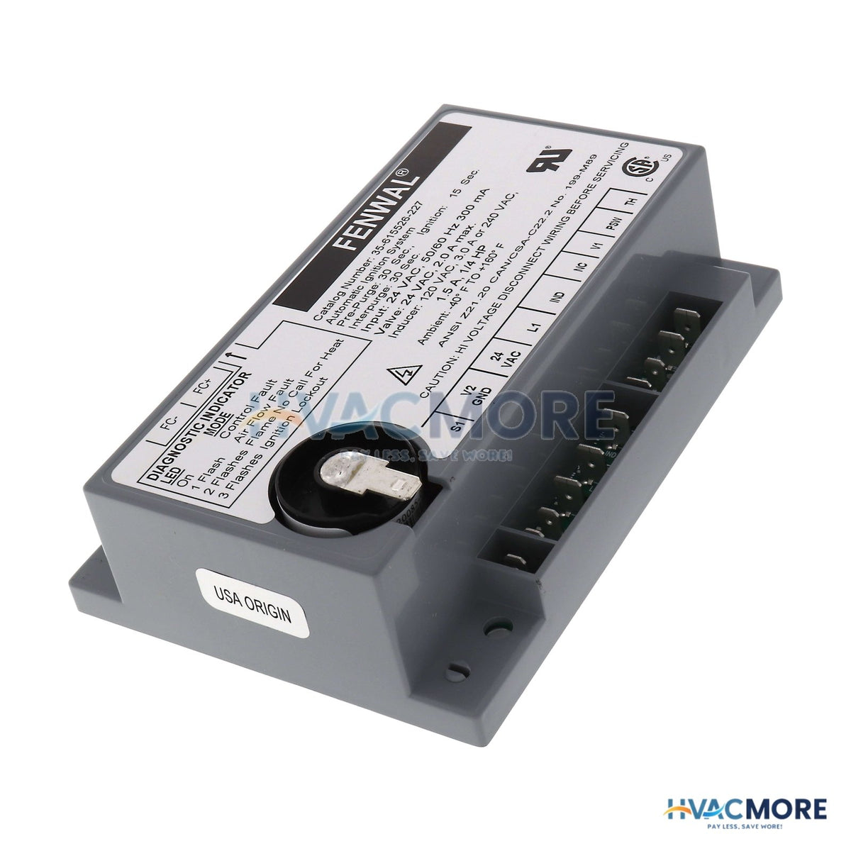Fenwal DSI 3TRY, 30SPP, 0IP, 15 sec. TFI Gas Ignition Control (24V) 35-615526-227