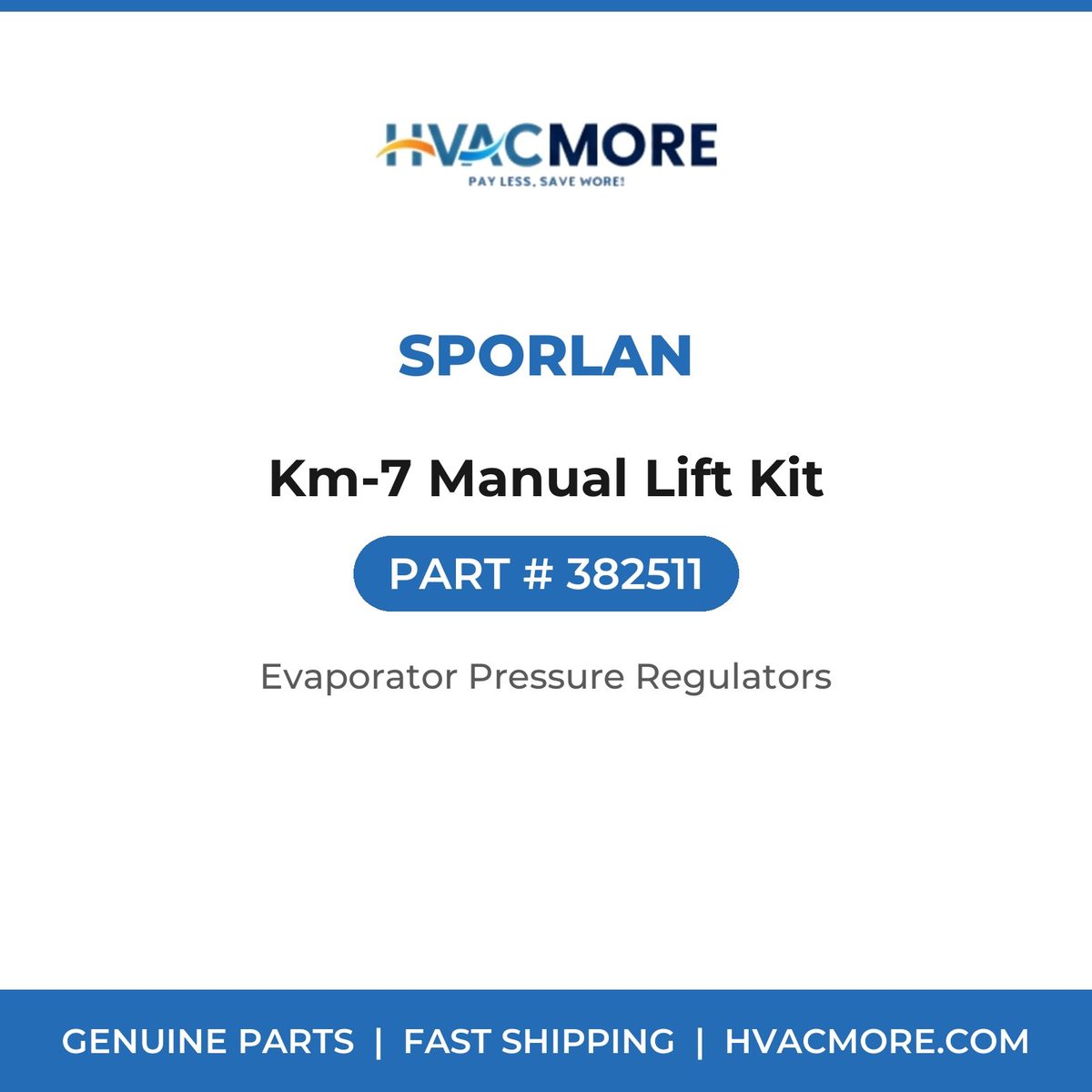 Sporlan Km-7 Manual Lift Kit 382511