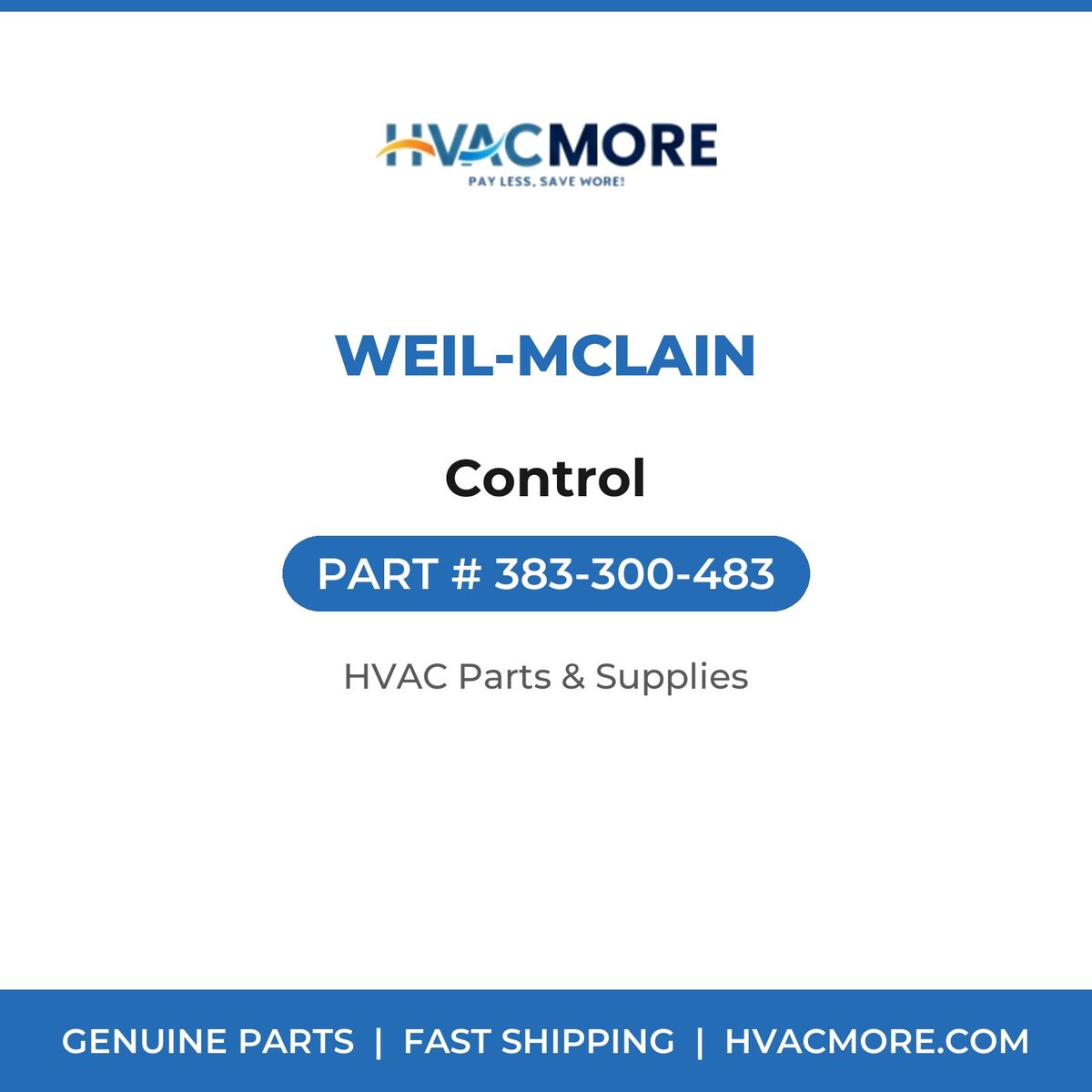 Weil-McLain Control 383-300-483