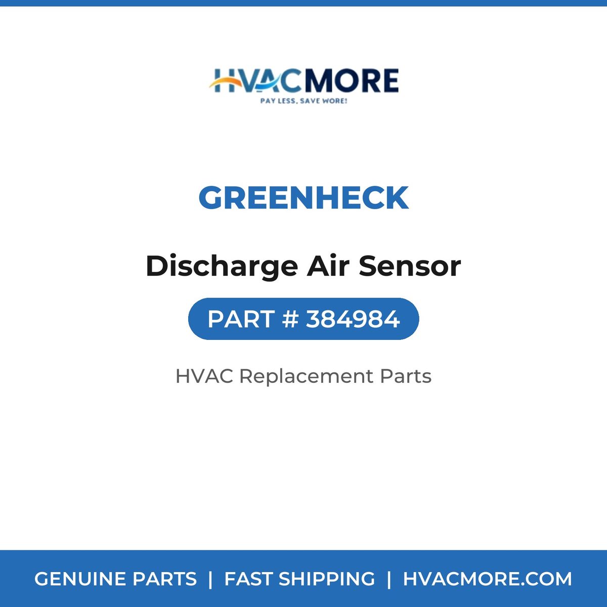 Greenheck Discharge Air Sensor 384984