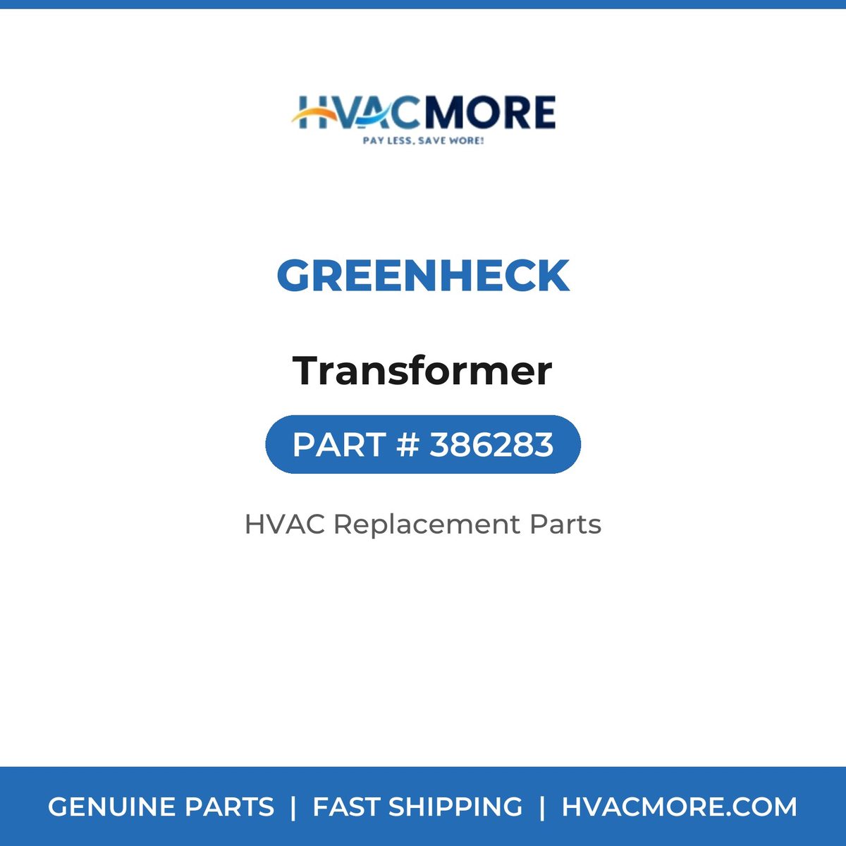 Greenheck Transformer 386283