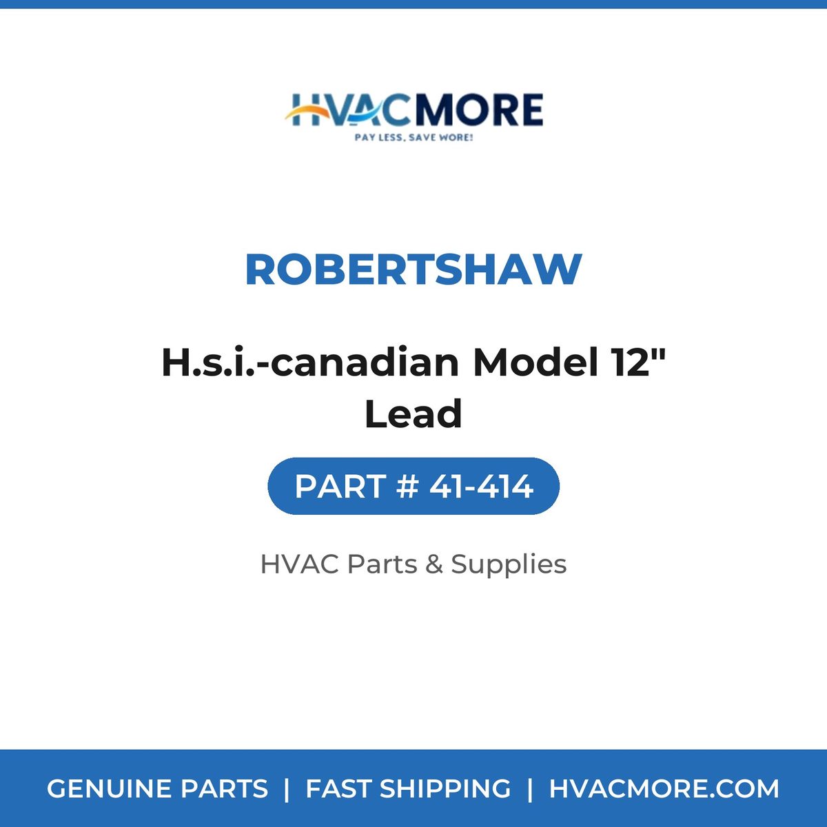 Robertshaw H.s.i.-canadian Model 12" Lead 41-414