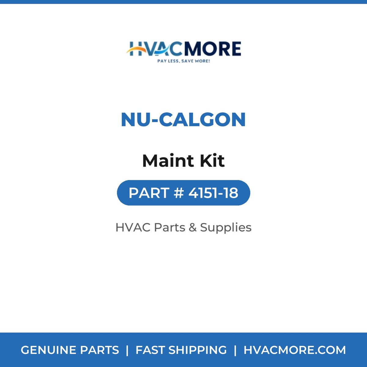 Nu-Calgon Maint Kit 4151-18