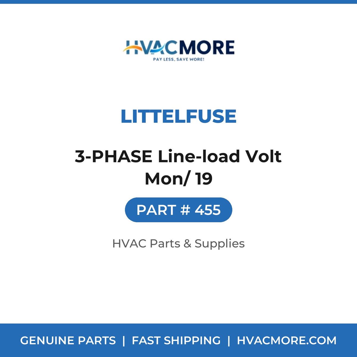 Littelfuse 3-PHASE Line-load Volt Mon/ 19 455