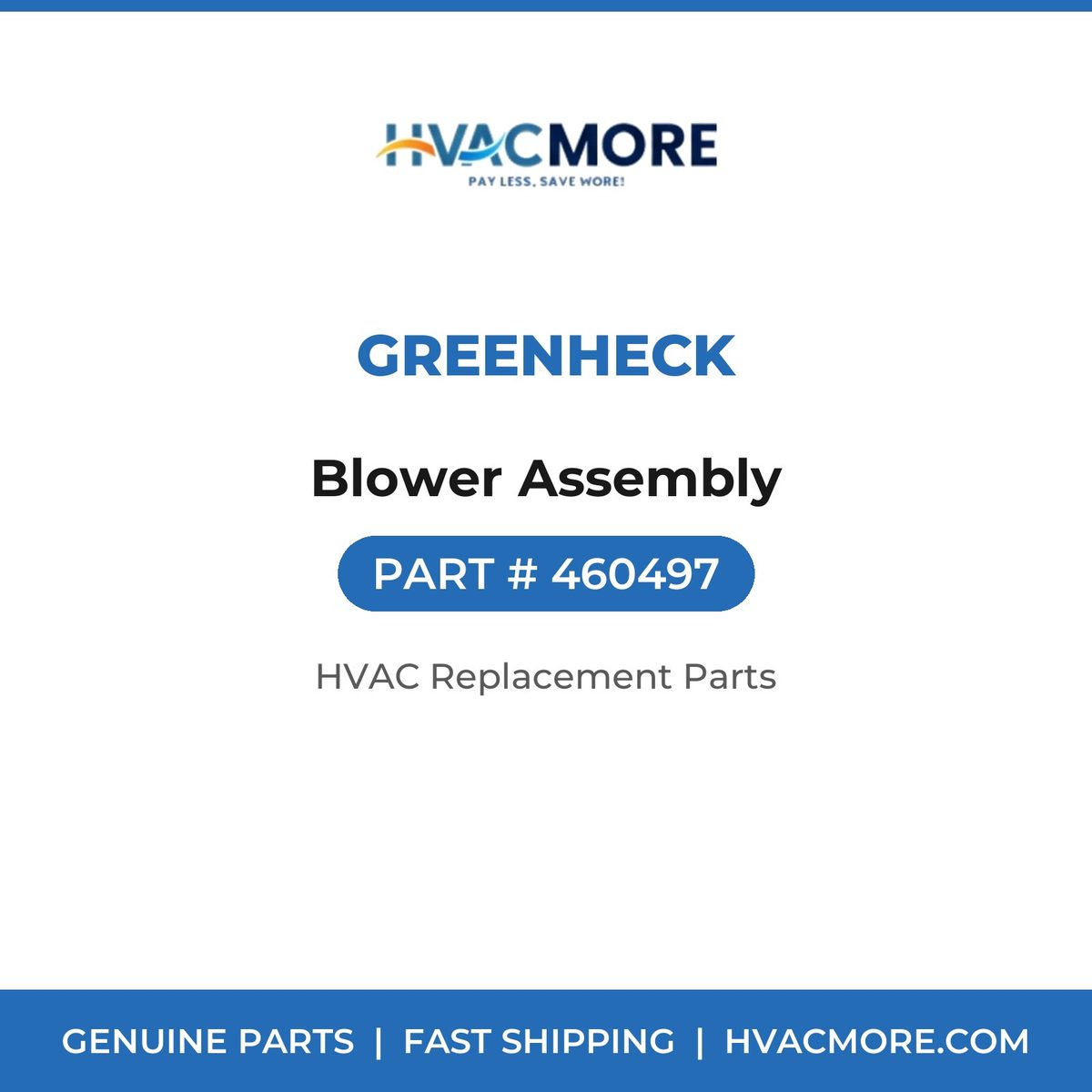 Greenheck Blower Assembly 460497
