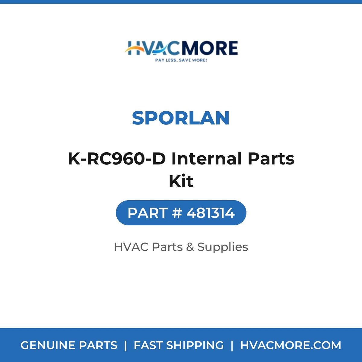 Sporlan K-RC960-D Internal Parts Kit 481314