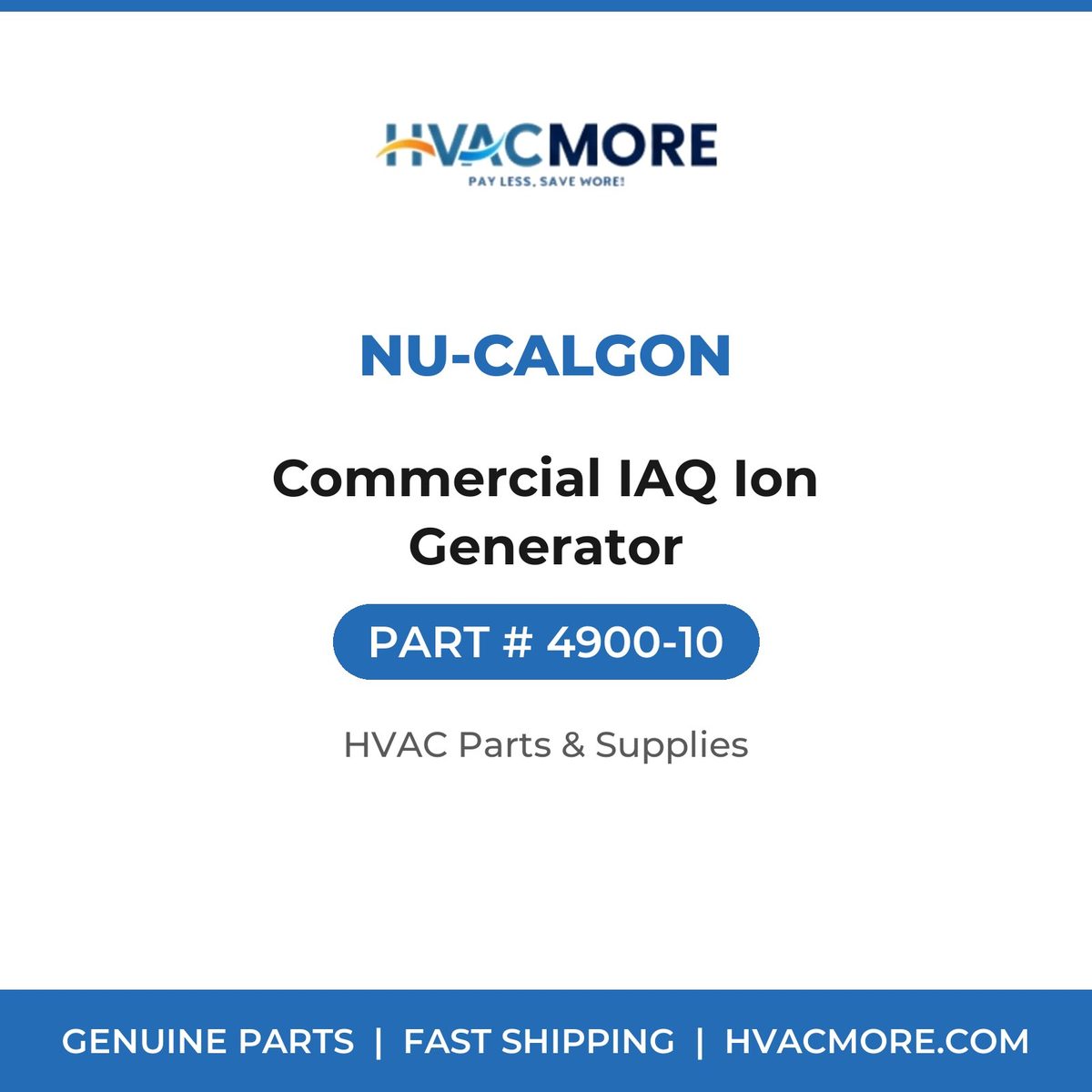 Nu-Calgon Commercial IAQ Ion Generator 4900-10