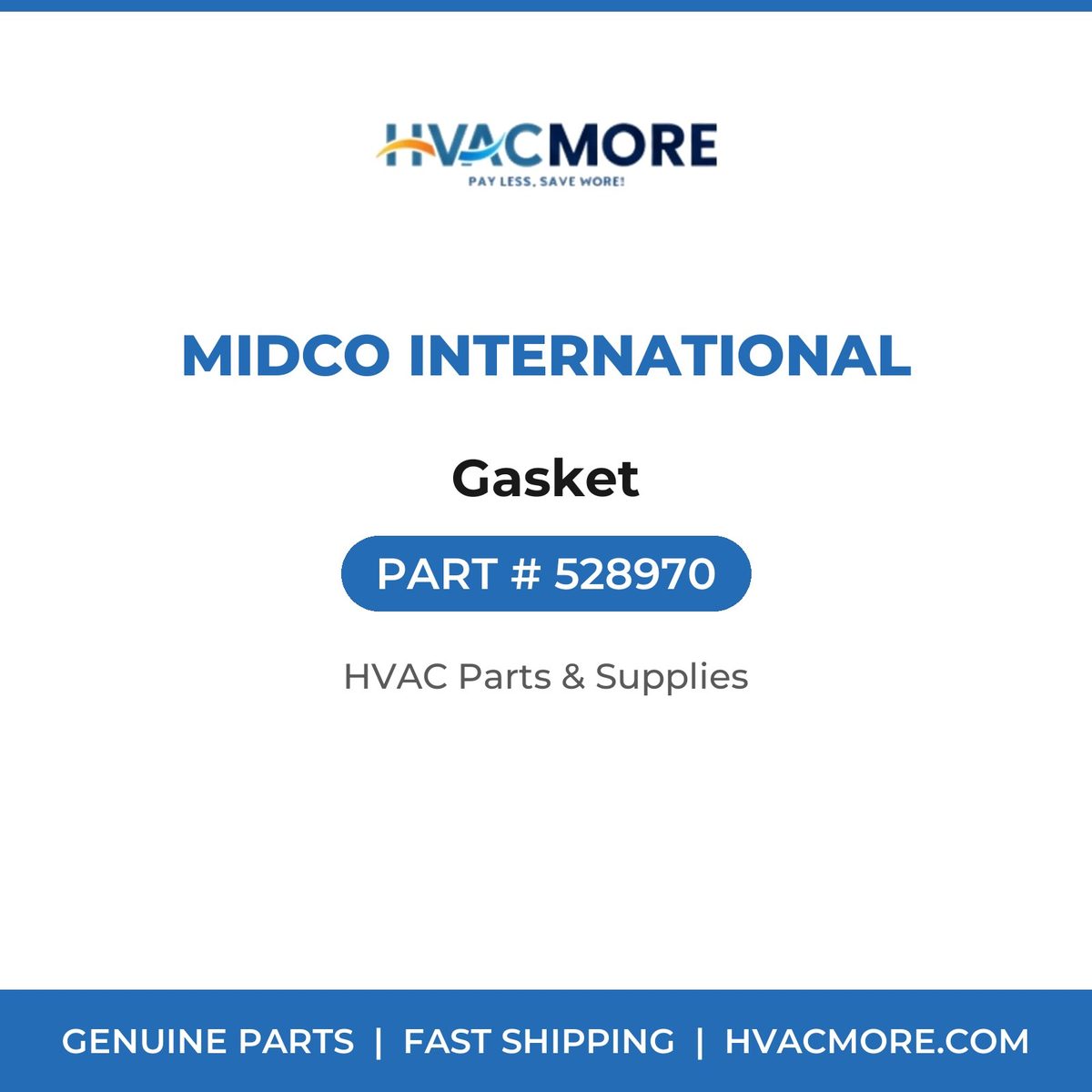 Midco International Gasket 528970