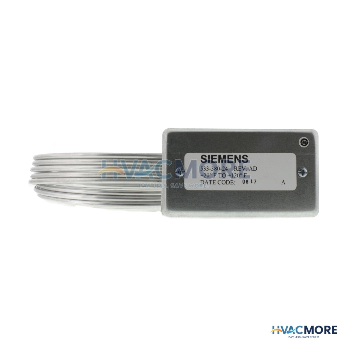 Siemens 24 Ft. Platinum RTD Flexible Duct Averaging Temp. Sensor - 100 Ohm 533-380-24