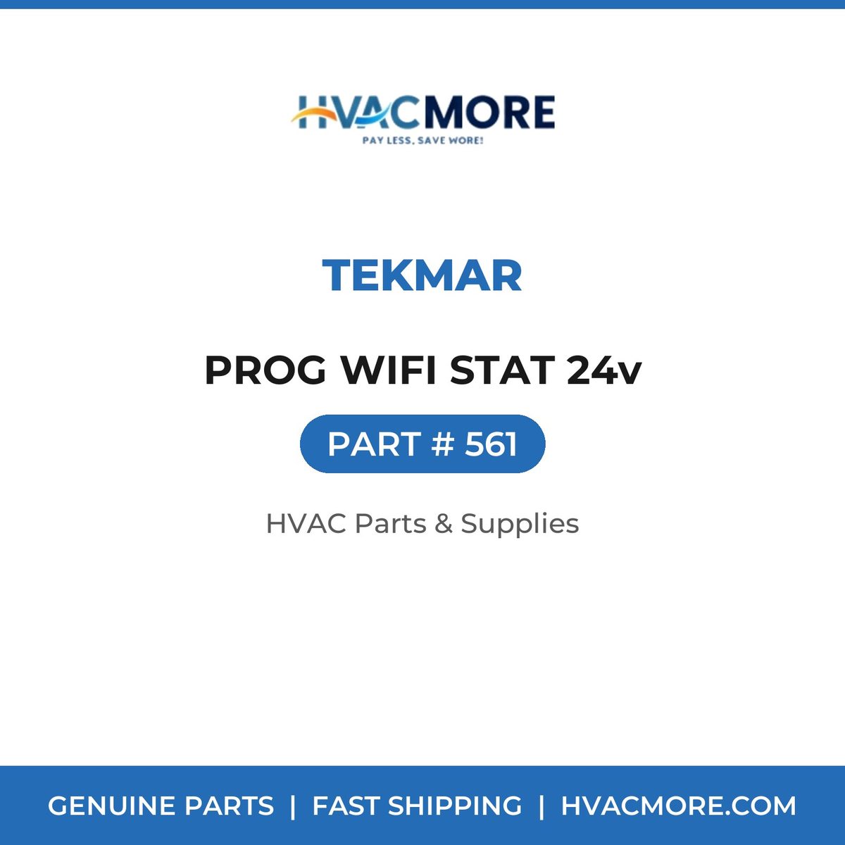 tekmar PROG WIFI STAT 24v 561