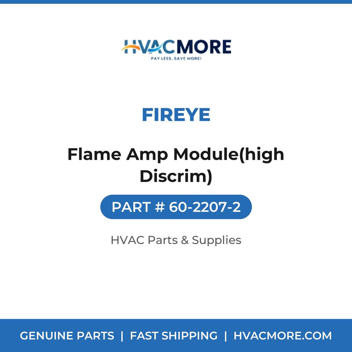 Fireye Flame Amp Module(high Discrim) 60-2207-2