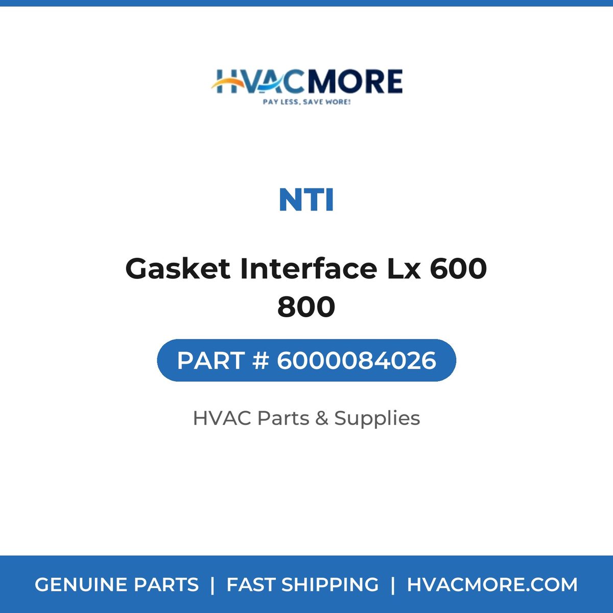 NTI Gasket Interface Lx 600 800 6000084026