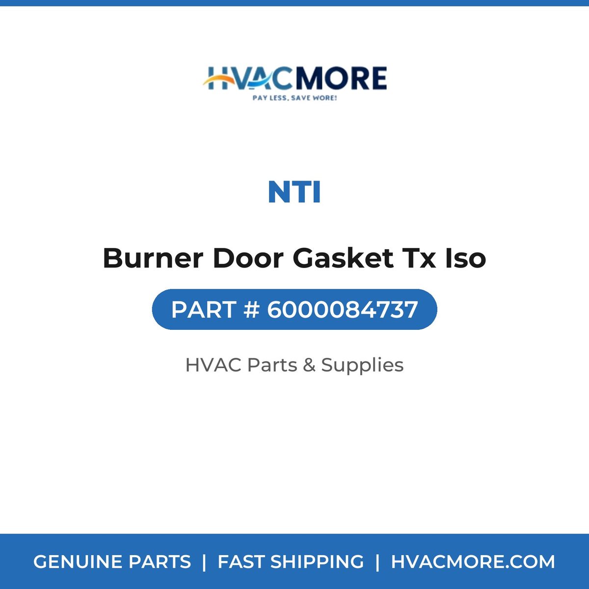 NTI Burner Door Gasket Tx Iso 6000084737