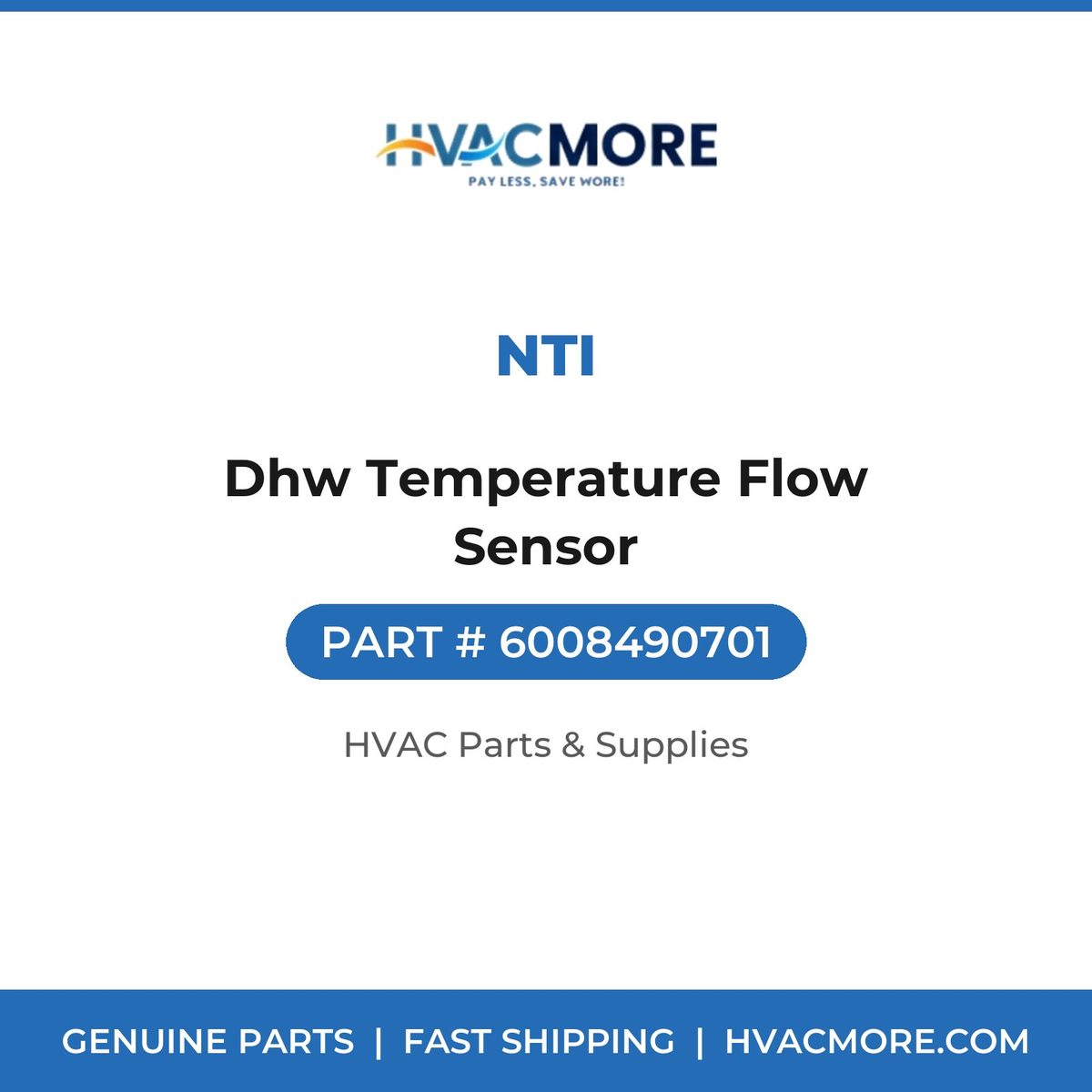 NTI Dhw Temperature Flow Sensor 6008490701