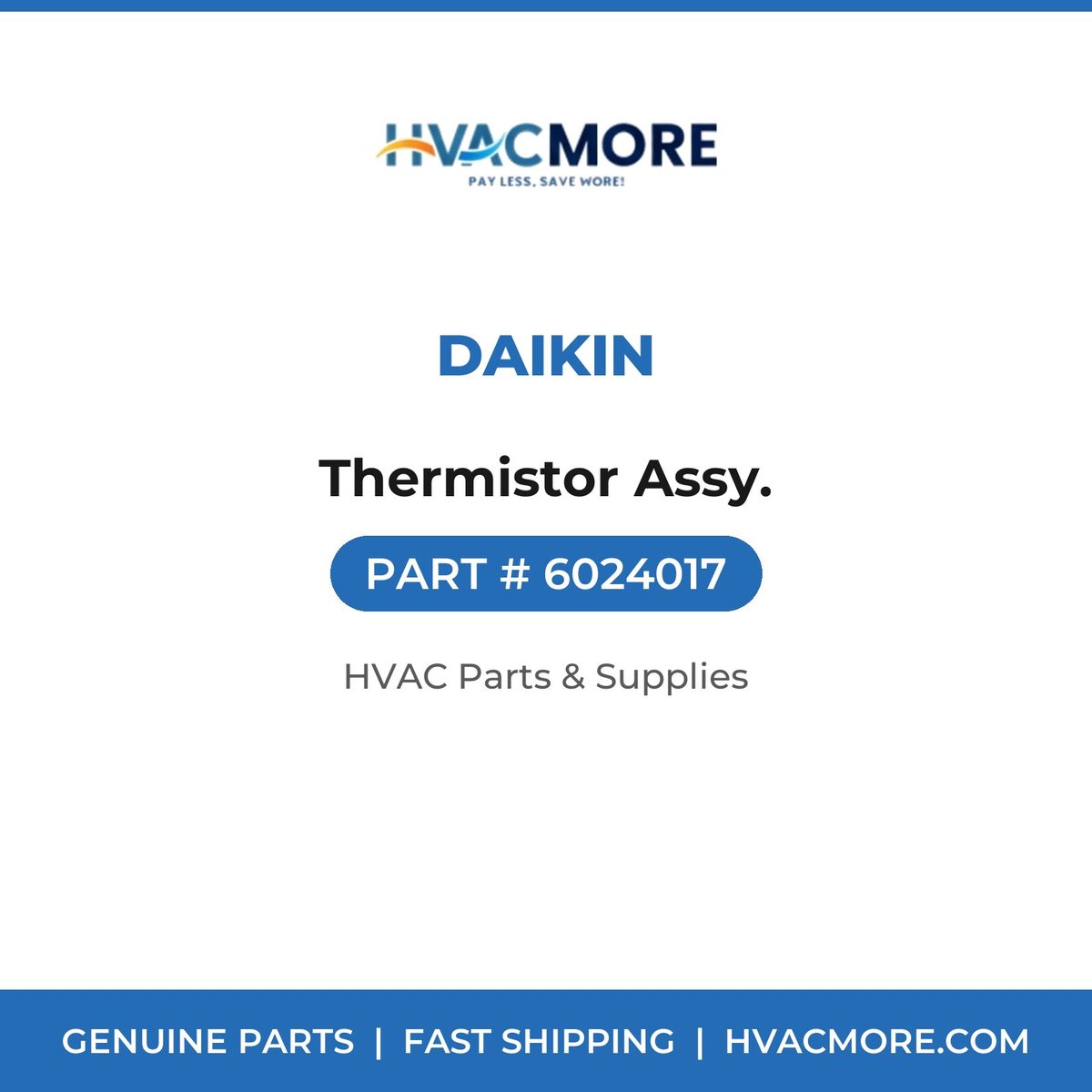 Daikin Thermistor Assy. 6024017