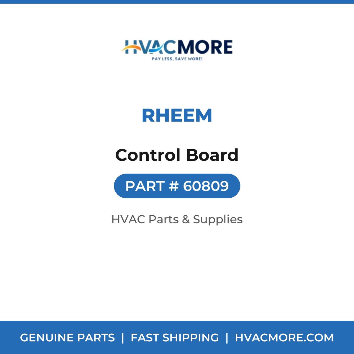 Rheem Control Board 60809