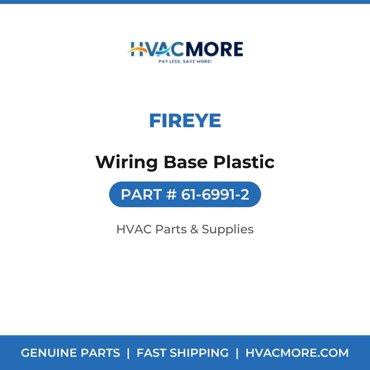 Fireye Wiring Base Plastic 61-6991-2
